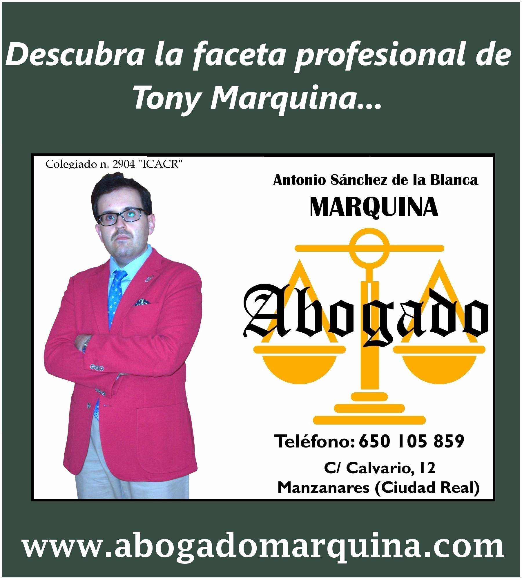 Abogado Marquina: La faceta profesional de Tony Marquina.